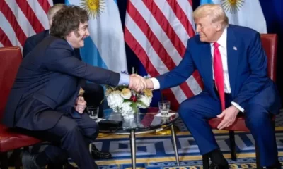 El elogio de Donald Trump a Javier Milei: «Estoy orgulloso de vos»
