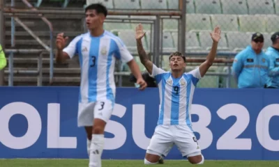 La Selección argentina le ganó 2-1 a Chile en su debut en el Hexagonal Final del Sudamericano Sub 20