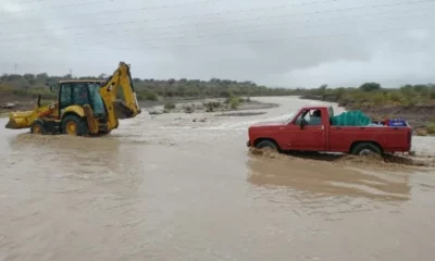 Un departamento quedó incomunicado por su principal ruta, que se cortó por la lluvia