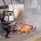 Un fotógrafo fue herido durante la represión y está en grave estado