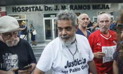 Pablo Grillo mejora: le apretó la mano a su padre y le dijo «¡hola, viejo!»
