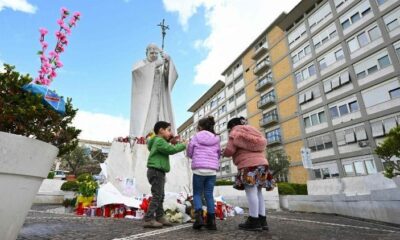 El Papa: Cercano a los enfermos, frágiles como yo. Gracias niños, el Papa los ama
