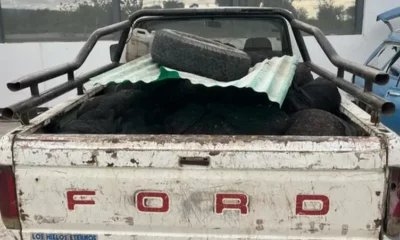 Tres ladrones terminaron detenidos por robar una gran cantidad de pasas de uva en Caucete
