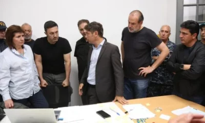 La foto de Axel Kicillof junto a Patricia Bullrich y Luis Petri tras el trágico temporal en Bahía Blanca