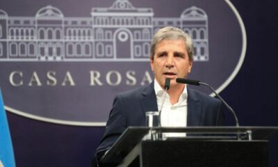 Luis Caputo ratificó el rumbo económico, habló del futuro y apuntó contra la oposición