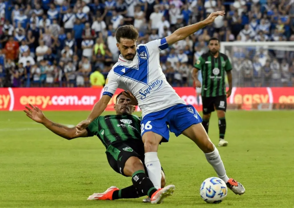 San Martín no pudo y sumó una nueva derrota ante Vélez San Martín no pudo y sumó una nueva derrota ante Vélez