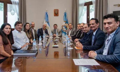 Orrego firmó un convenio para una agricultura sustentable