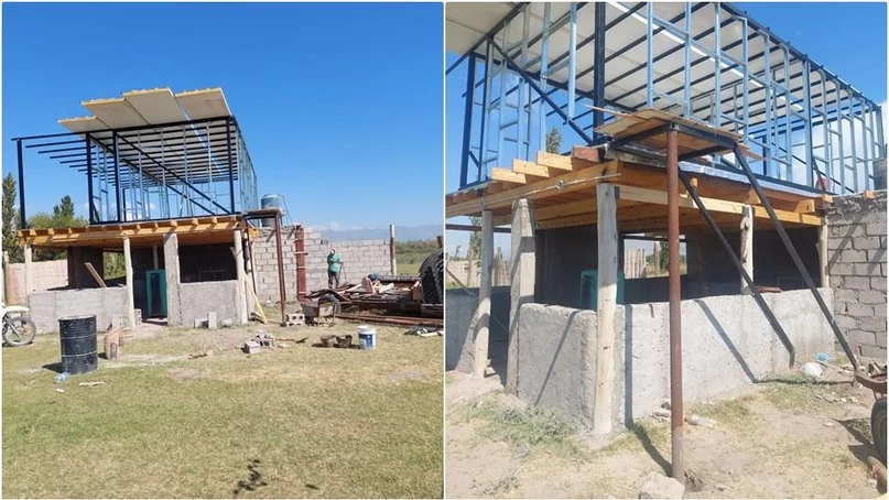 Pocito: un joven de 20 años cayó de una obra en construcción y está grave Pocito: un joven de 20 años cayó de una obra en construcción y está grave