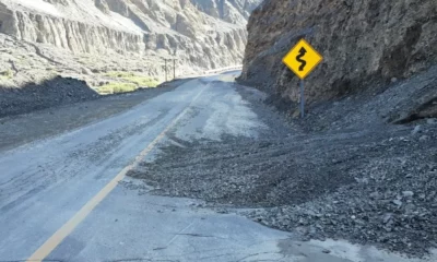 Dos rutas nacionales se encuentran intransitables por la lluvia