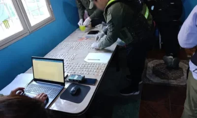 Gendarmes incautan casi 600 dosis de cocaína en Pocito