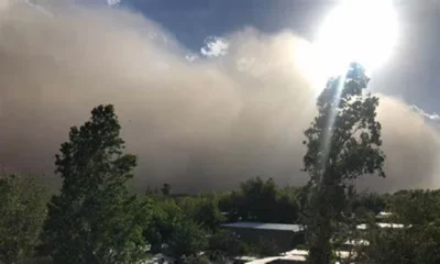 Hay alerta amarilla por viento en un departamento de San Juan