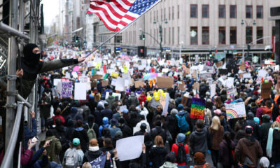 Protesta contra Trump en mil ciudades de EE.UU.