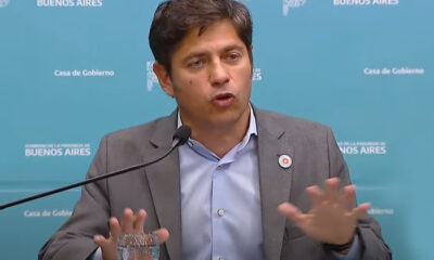 El gobernador Kicillof anunció que desdobla las elecciones bonaerenses
