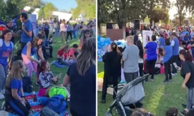De azul y con antorchas, San Juan concientizó sobre el autismo