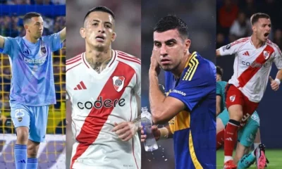 Los futbolistas de Boca y River que podrían jugar su primer Superclásico