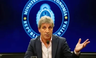 Luis Caputo se reunirá con autoridades del FMI y el BID en Estados Unidos