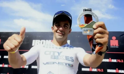 Mario De Elías se coronó campeón del Ironman 70.3 en San Juan
