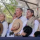 Orrego participó del inicio de la XXXIV Cabalgata a la Difunta Correa