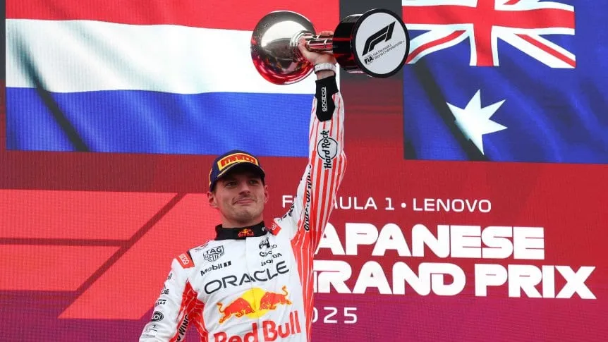 F1: Verstappen consiguió en el GP de Japón su primera victoria de la temporada y le metió presión a Norris F1: Verstappen consiguió en el GP de Japón su primera victoria de la temporada y le metió presión a Norris