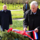 Díaz-Canel rinde homenaje a las víctimas de Leningrado en el monumento a la Madre Patria durante su visita a San Petersburgo