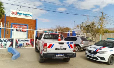 Cayó el “Chuky”, un peligroso delincuente que ingresó a robar a un supermercado en La Bebida