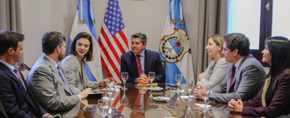 Orrego recibió a la encargada de Negocios de la Embajada de EE.UU en Argentina Orrego recibió a la encargada de Negocios de la Embajada de EE.UU en Argentina