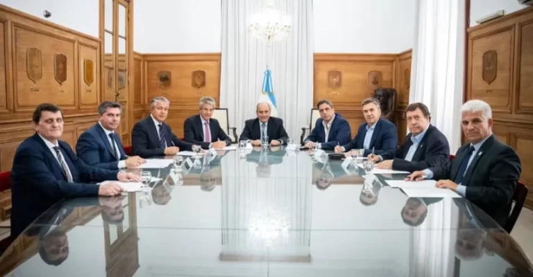 Orrego se reunió con Francos y Caputo Orrego se reunió con Francos y Caputo